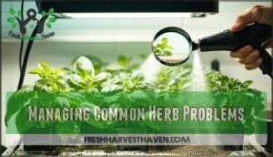 managing common herb problems