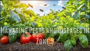managing pests and diseases in zone 5