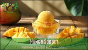 mango sorbet