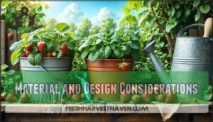 material and design considerations