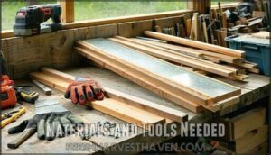 materials and tools needed