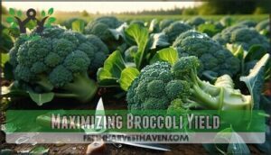 maximizing broccoli yield