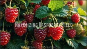maximizing raspberry yield