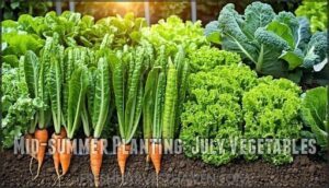 mid-summer planting: july vegetables