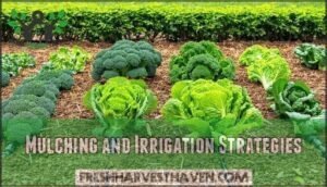 mulching and irrigation strategies