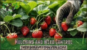 mulching and weed control