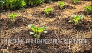 mulching for temperature regulation