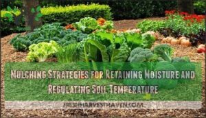 mulching strategies for retaining moisture and regulating soil temperature