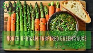 north african-inspired green sauce