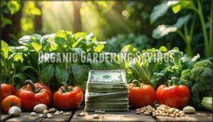 organic gardening savings