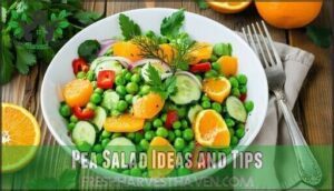 pea salad ideas and tips