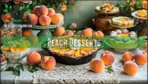 peach desserts