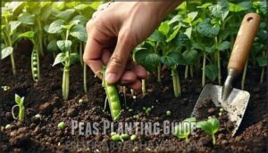 peas planting guide