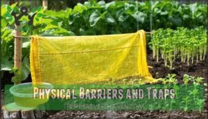 physical barriers and traps
