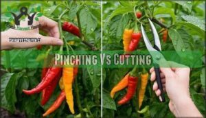 pinching vs cutting