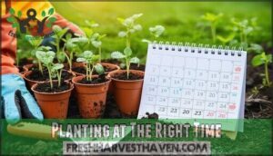 planting at the right time