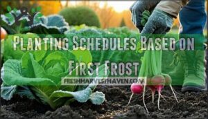 planting schedules based on first frost