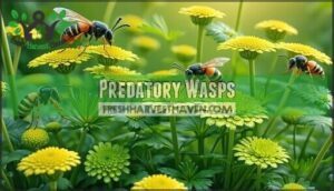 predatory wasps