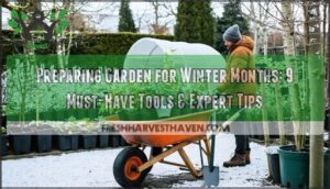 preparing garden for winter months