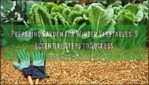 preparing garden for winter vegetables