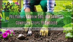 preparing garden soil for summer