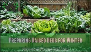 preparing raised beds for winter