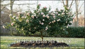 preparing roses for winter