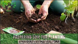 preparing soil for planting