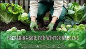 preparing soil for winter gardens