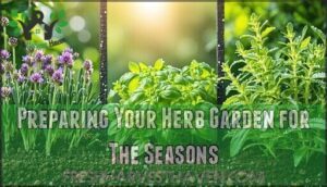 preparing your herb garden for the seasons
