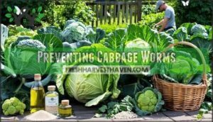 preventing cabbage worms