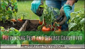 preventing pest and disease carryover