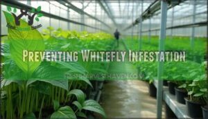 preventing whitefly infestation