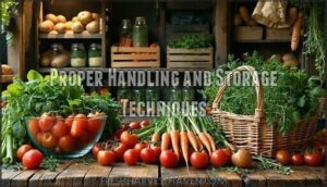 proper handling and storage techniques