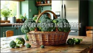 proper harvesting and storage