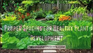 proper spacing for healthy plant development