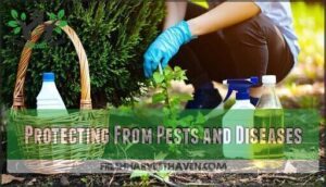 protecting from pests and diseases