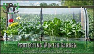 protecting winter garden