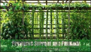 providing support and pruning