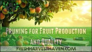 pruning for fruit production and quality