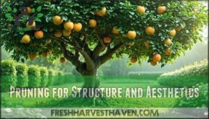 pruning for structure and aesthetics
