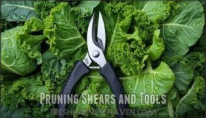 pruning shears and tools
