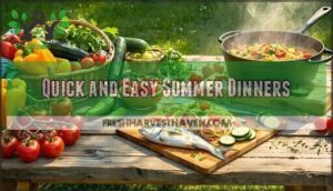 quick and easy summer dinners
