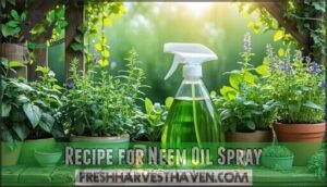 recipe for neem oil spray
