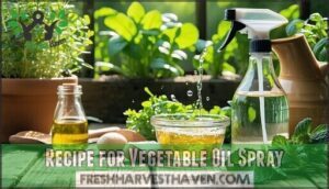 recipe for vegetable oil spray