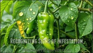 recognizing signs of infestation
