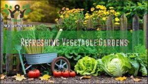 refreshing vegetable gardens