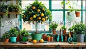 regular pruning for compact growth