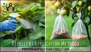 repellent application methods