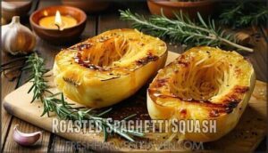 roasted spaghetti squash